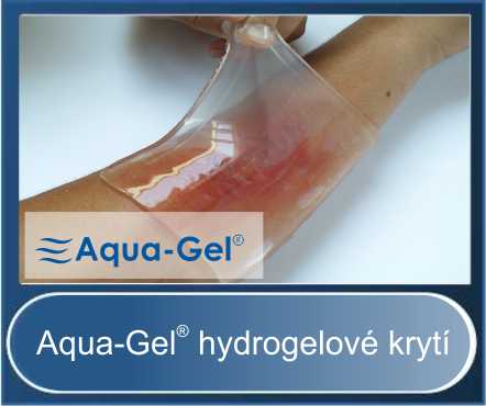Aqua-Gel® hydrogel pro vlhké hojení chronických ran