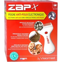 Elekronický odvšivovací hřeben ZAP X Z100 (Visiomed Francie) Novinka v ČR + dárek zdarma