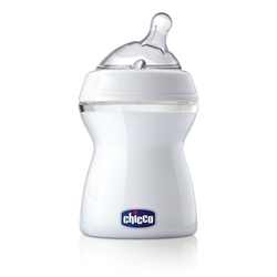 Kojenecká láhev CHICCO NATURAL FEELING silikonový dudlík 250ml od 2m+