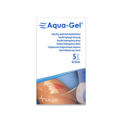 Aqua-Gel® hydrogel, 6 x 12 cm, 5 ks