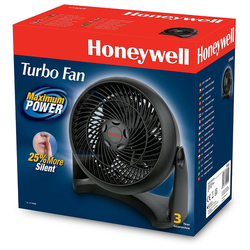 Podlahový a nástěnný ventilátor Honeywell Turbo Fan HT-900E, Ø 26 cm, 40 W, černá