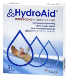 HydroAid USG® hydrogel, průměr 12 cm/10mm, 5 ks, Sterilní hydrogelová distanční podložka sonografii