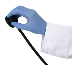 Vyšetřovací nitrilové rukavice, bezpudrové, easyCARE, AQL-1,0, nesterilní, (á100ks)