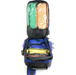 Záchranářský batoh bez vybavení, modrý typ standard