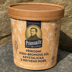 Sůl z mrtvého moře přírodní jodo-bromová, krystalická