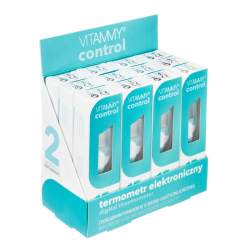 Elastický elektronický teploměr s velkou obrazovkou VITAMMY CONTROL  