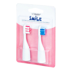 Náhradní koncovky pro dětský sonický zubní kartáček VITAMMY SMILE od 3 let
